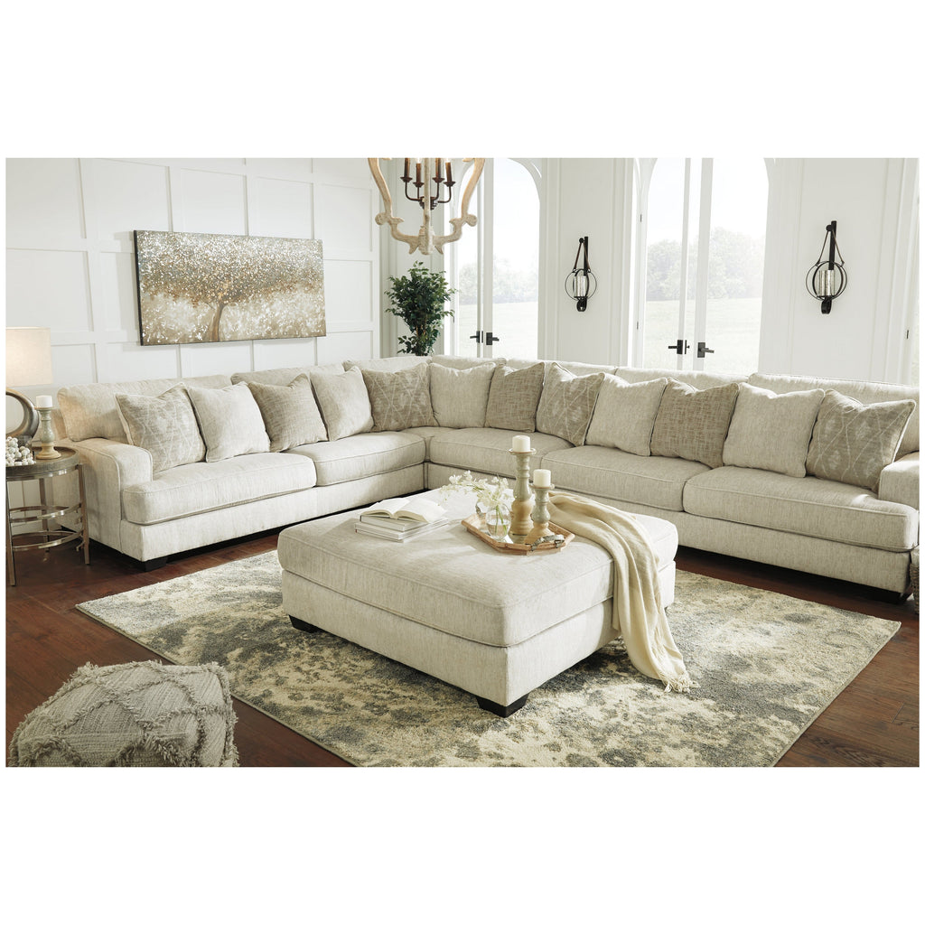 Rawcliffe Oversized Accent Ottoman Ash-1960408