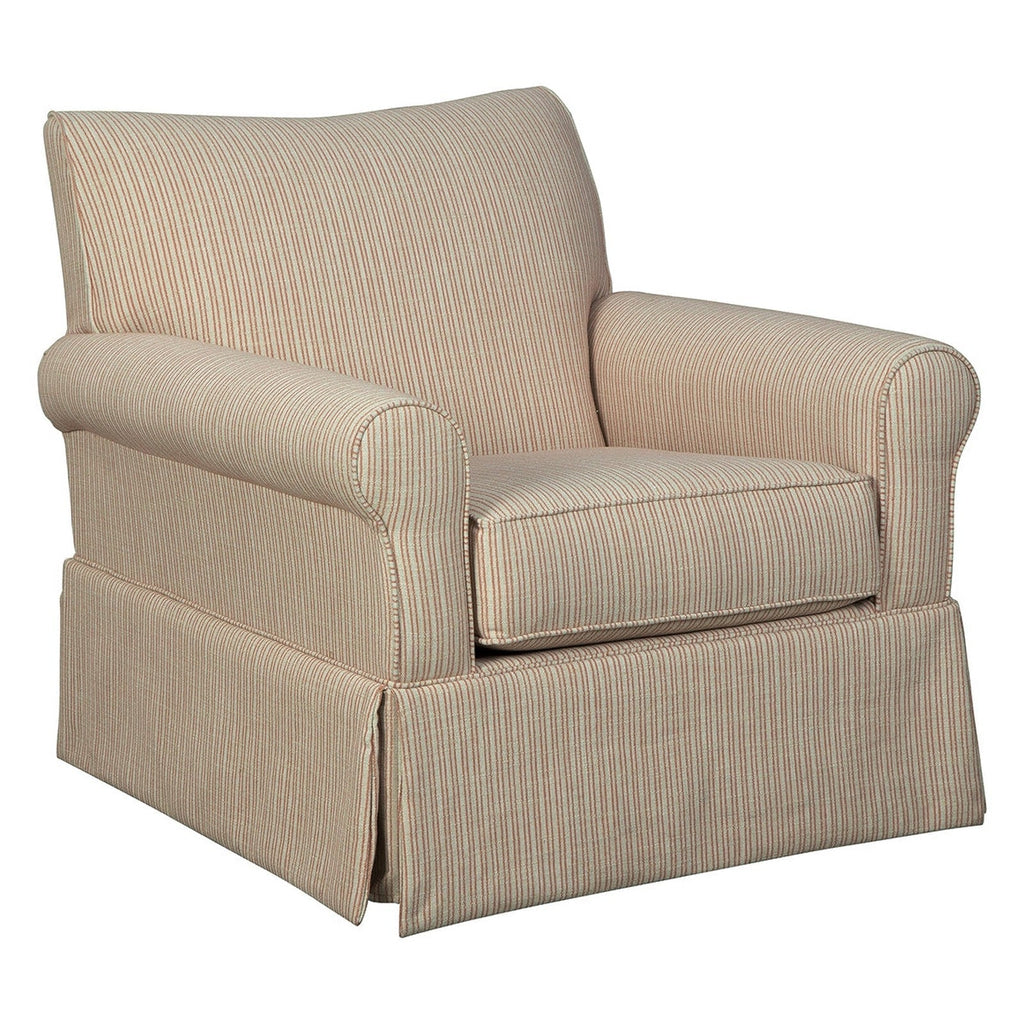 Almanza Swivel Glider Accent Chair Ash-3080342