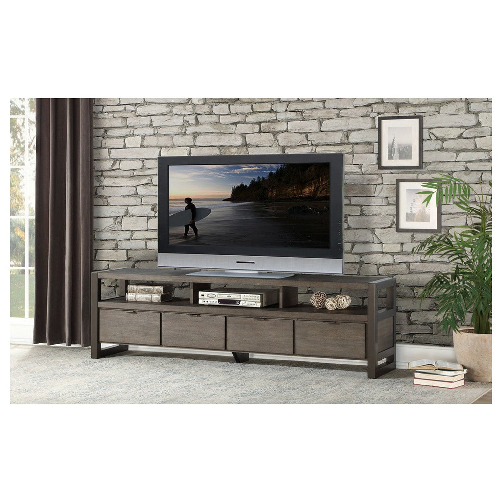 76" TV STAND, 4 DRAWERS 4550-76T