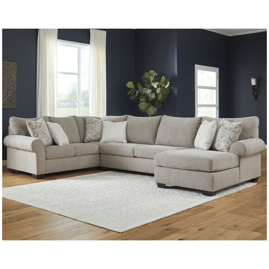 Baranello 3-Piece Sectional with Chaise Ash-51503S2