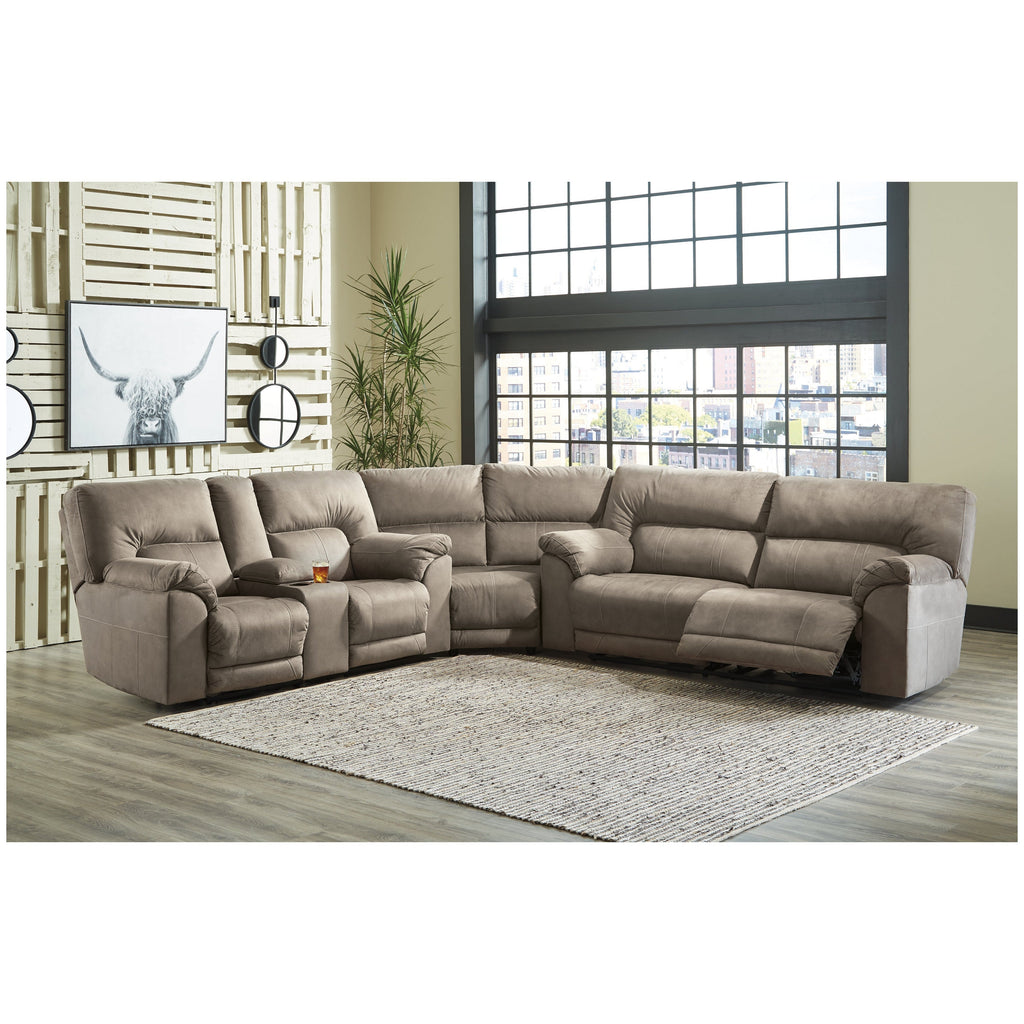 Cavalcade 3-Piece Reclining Sectional Ash-77601S2