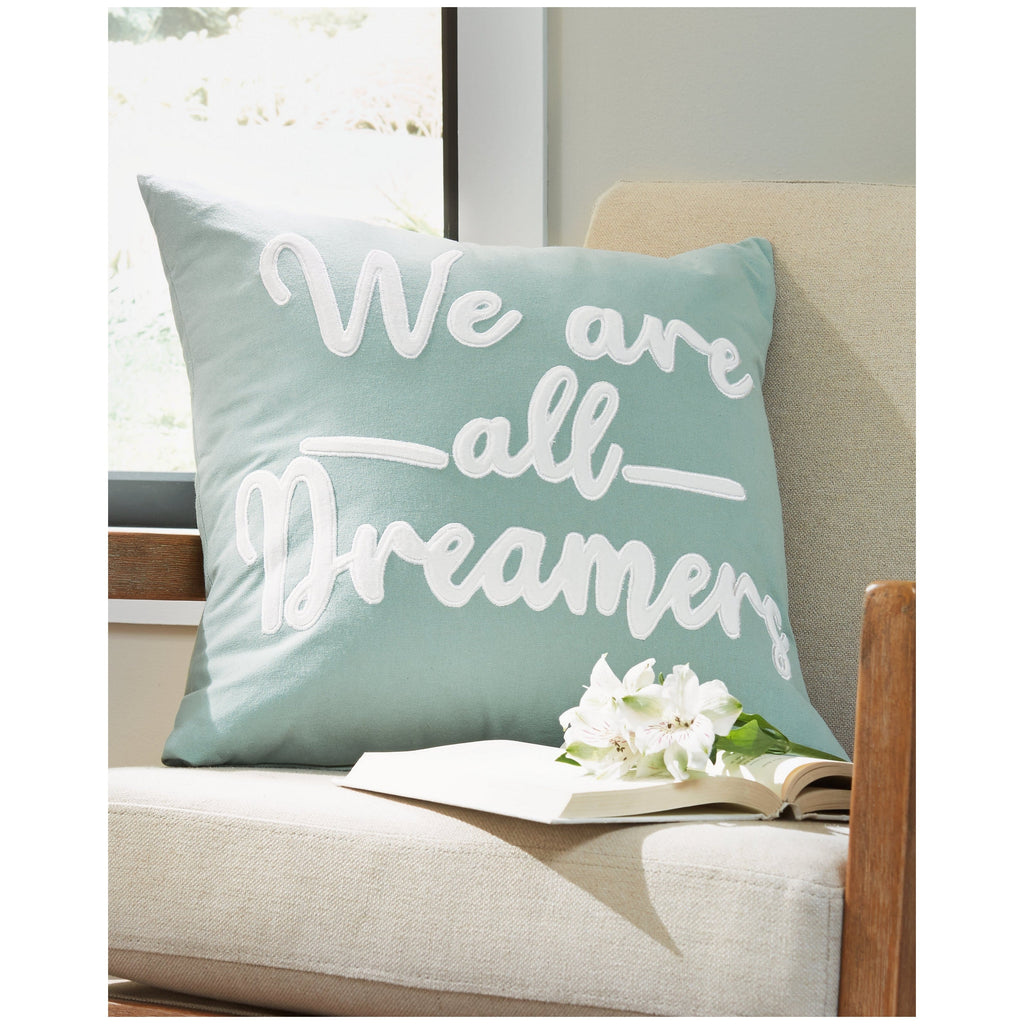 Dreamers Pillow (Set of 4) Ash-A1000985