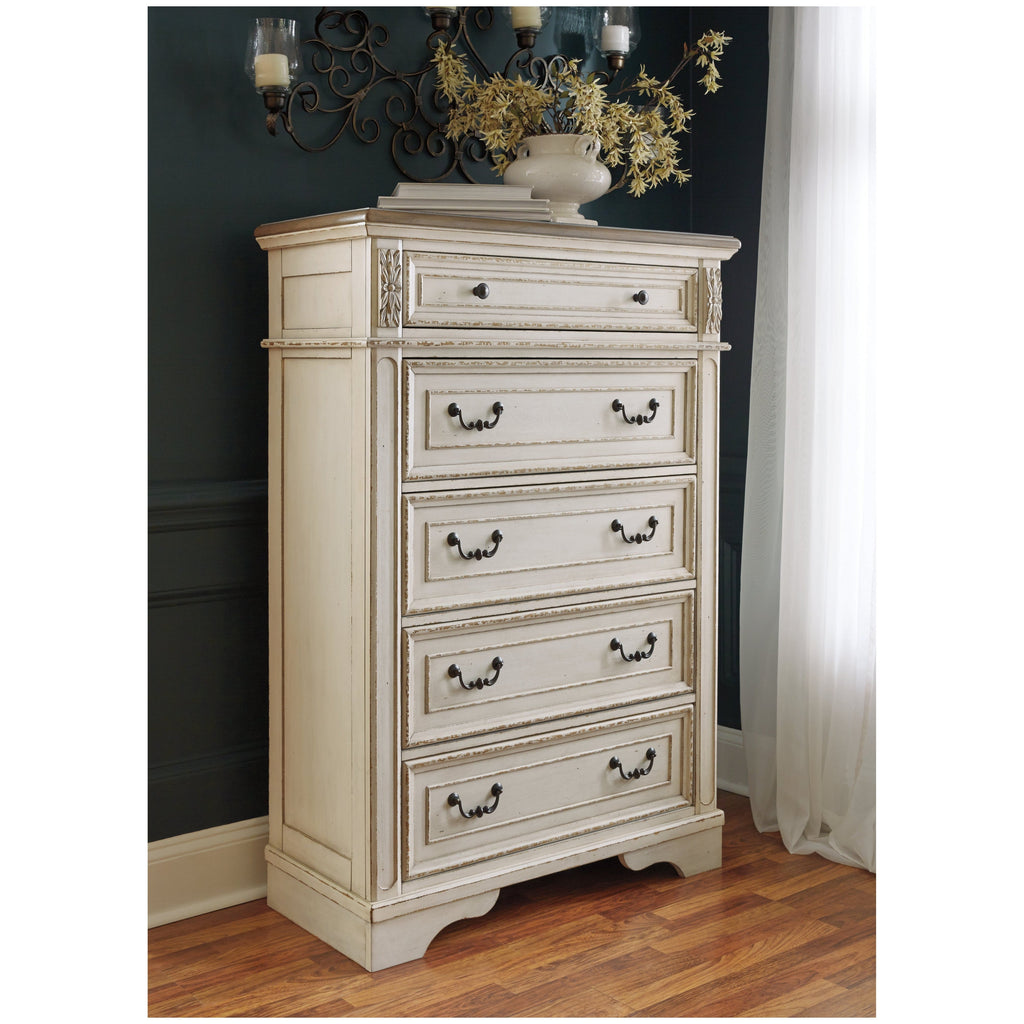 Realyn Chest of Drawers Ash-B743-46