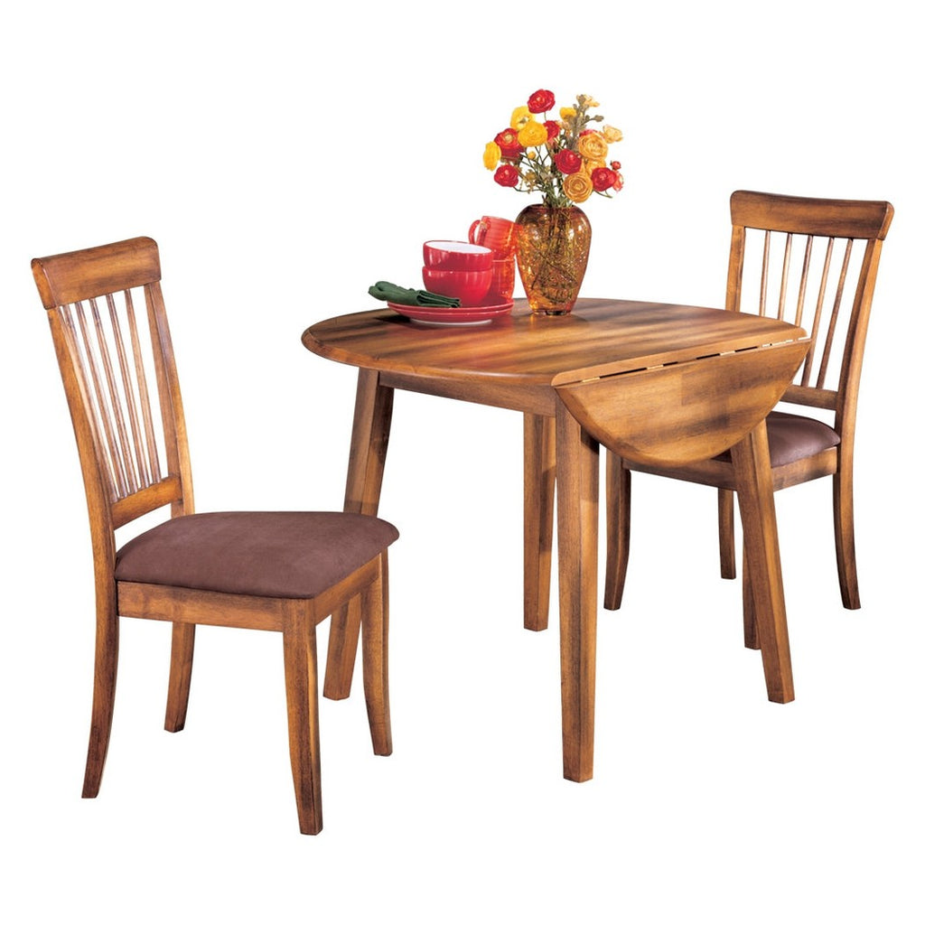 Berringer Dining Table and 2 Chairs Ash-D199D16