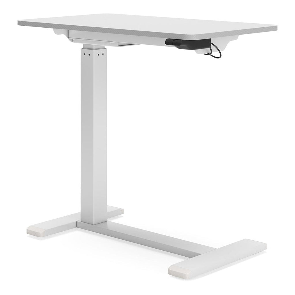 Lynxtyn Adjustable Height Home Office Side Desk Ash-H400-212
