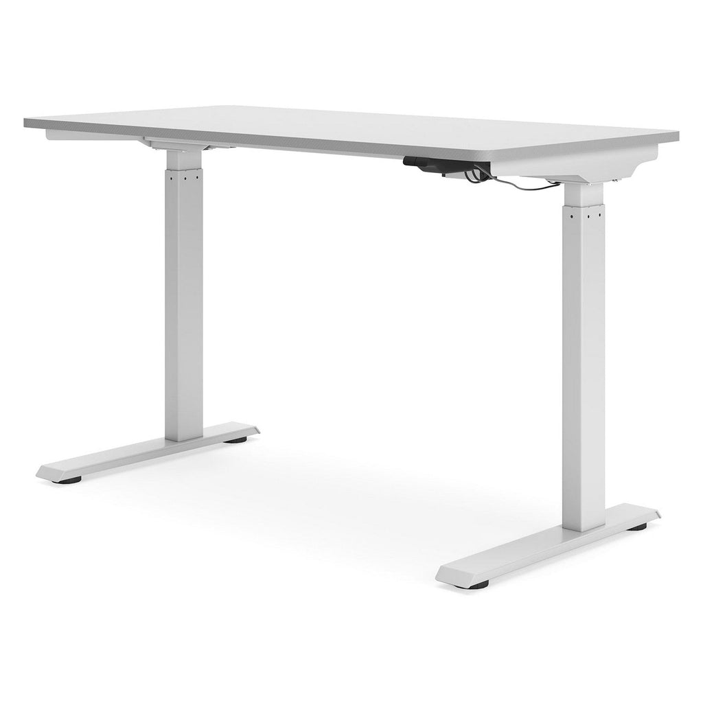 Lynxtyn Adjustable Height Home Office Desk Ash-H400-219