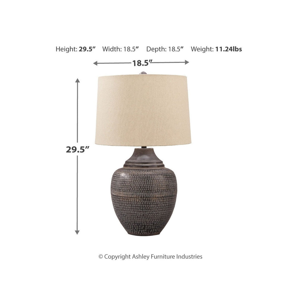 Olinger Table Lamp Ash-L207404