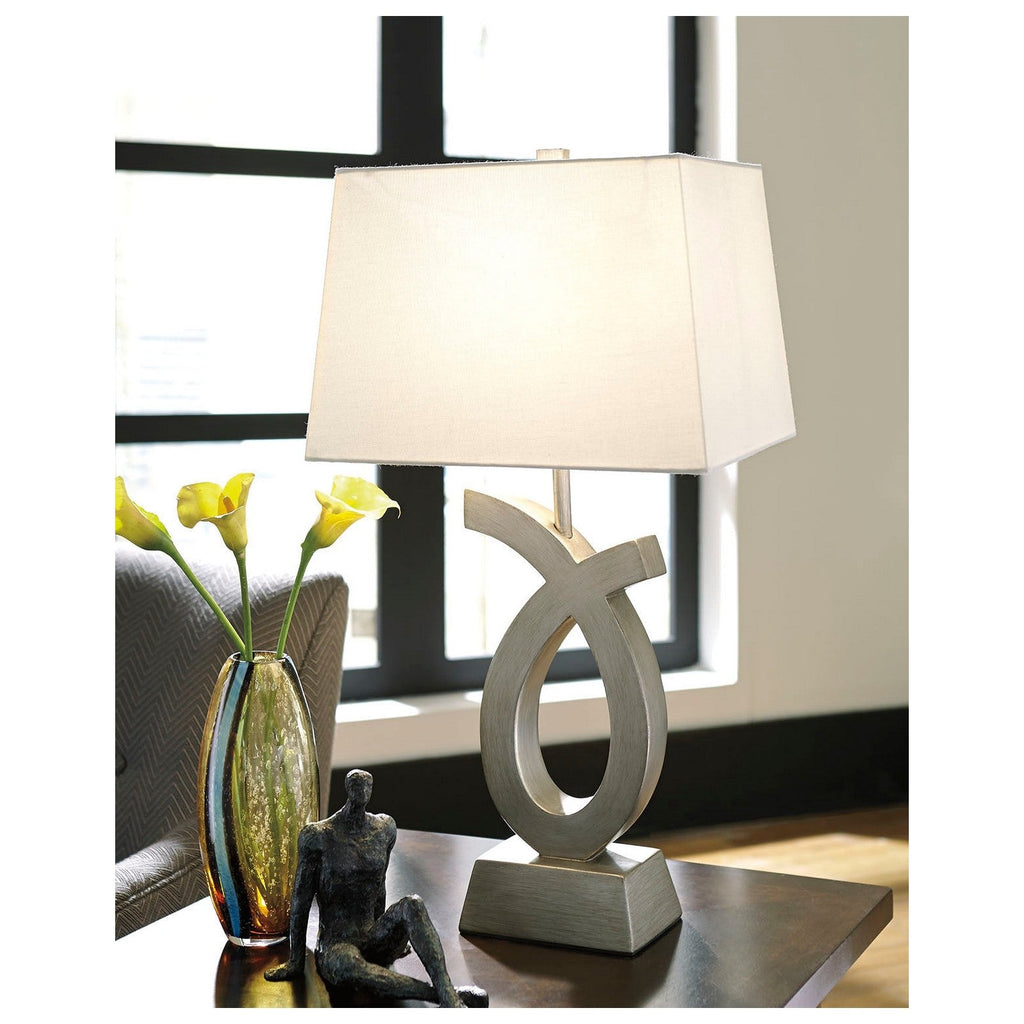 Amayeta Table Lamp (Set of 2) Ash-L243134