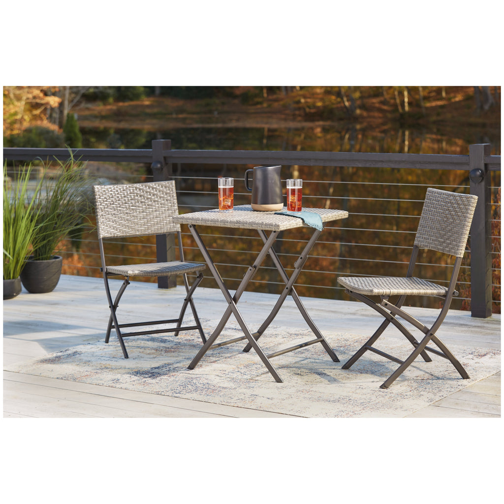 River Abbey Outdoor Table and Chairs (Set of 3)