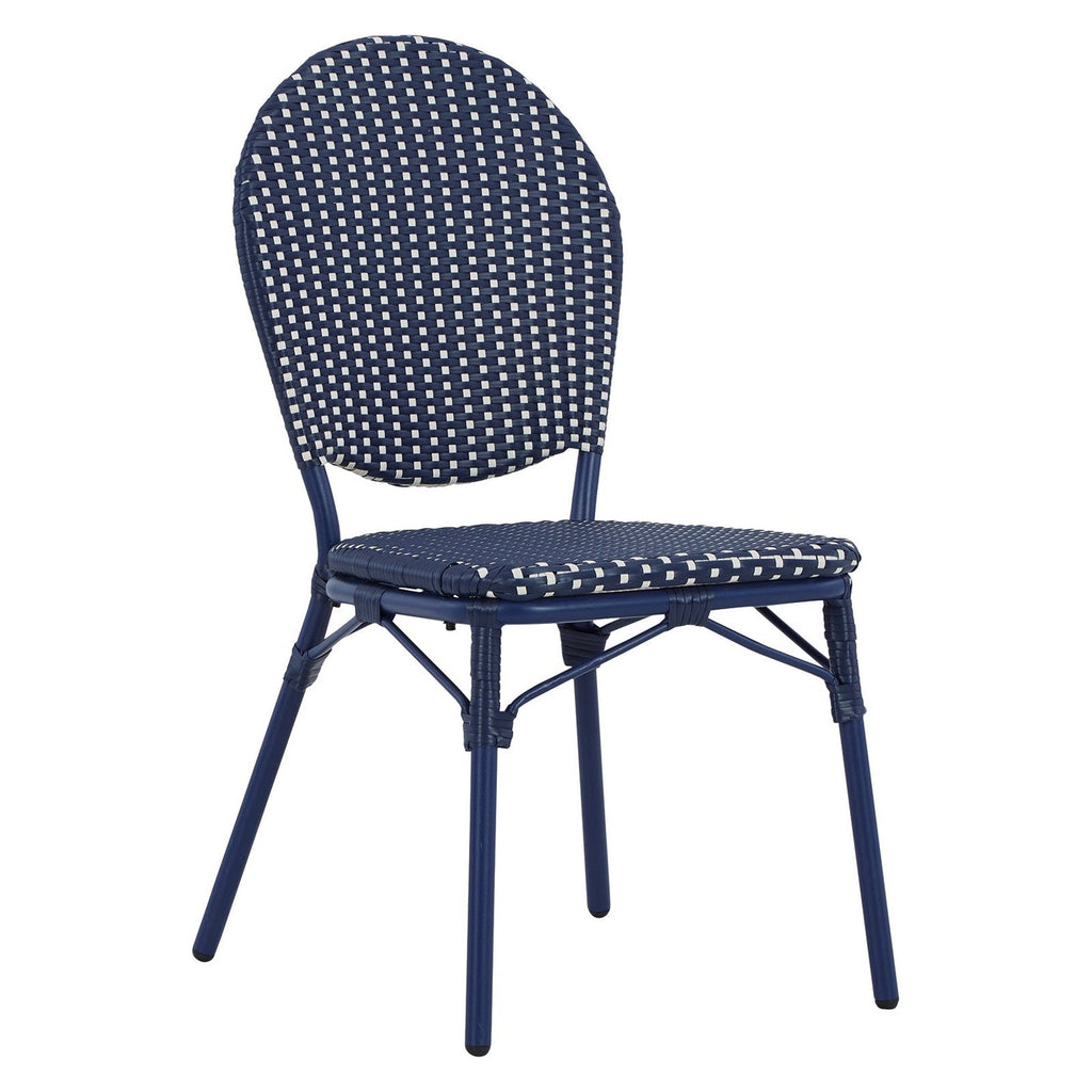 Odyssey Blue Outdoor Table and Chairs (Set of 3) Ash-P216-050