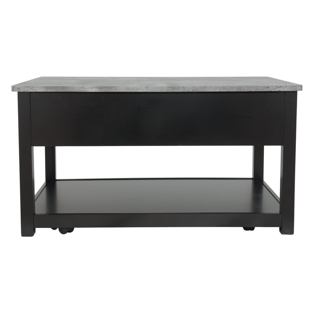 Ezmonei Coffee Table with Lift Top Ash-T341-9