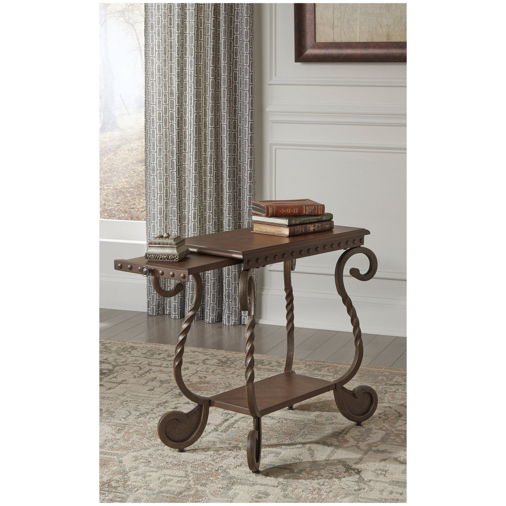 Rafferty Chairside End Table Ash-T382-7