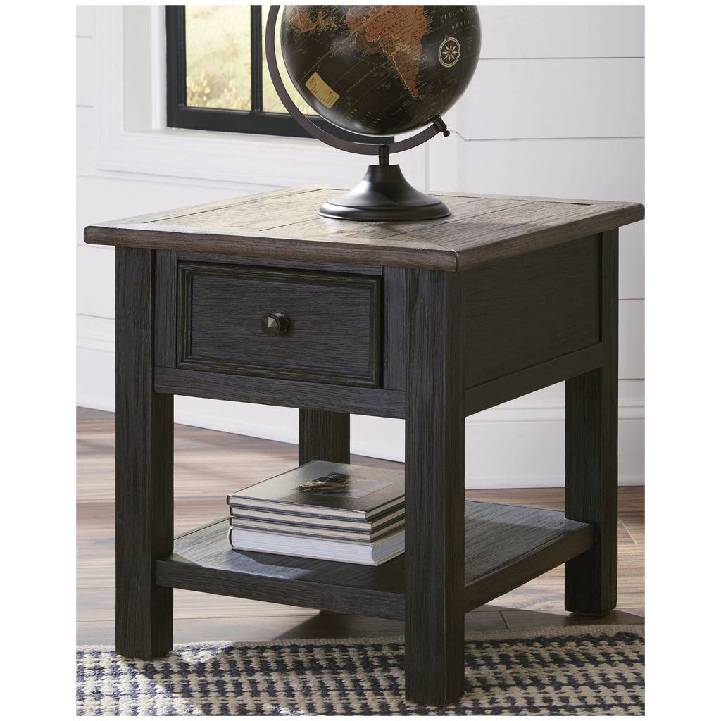 Tyler Creek Coffee Table and 2 End Tables Ash-T736T2