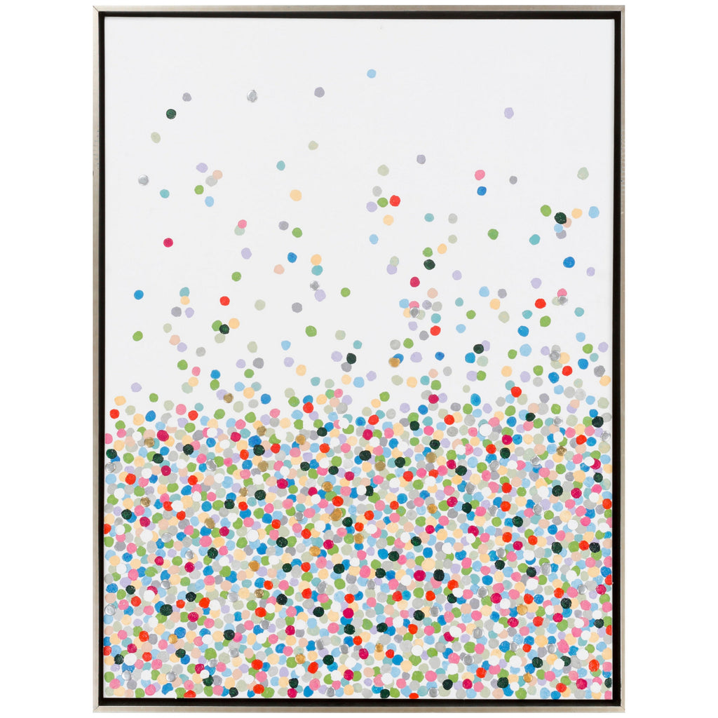 Confetti LDY-6000 48"H x 36"W Wall Art Piece ldy6000-3648